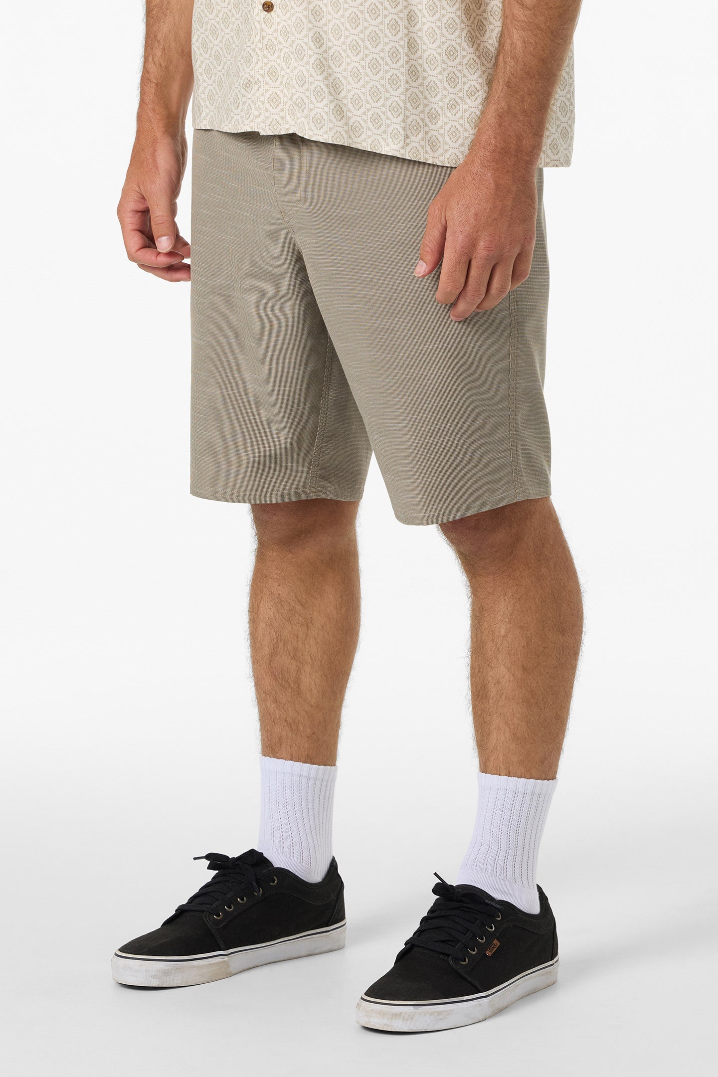 Portola Slub Check 20 Hybrid Shorts - Image 3