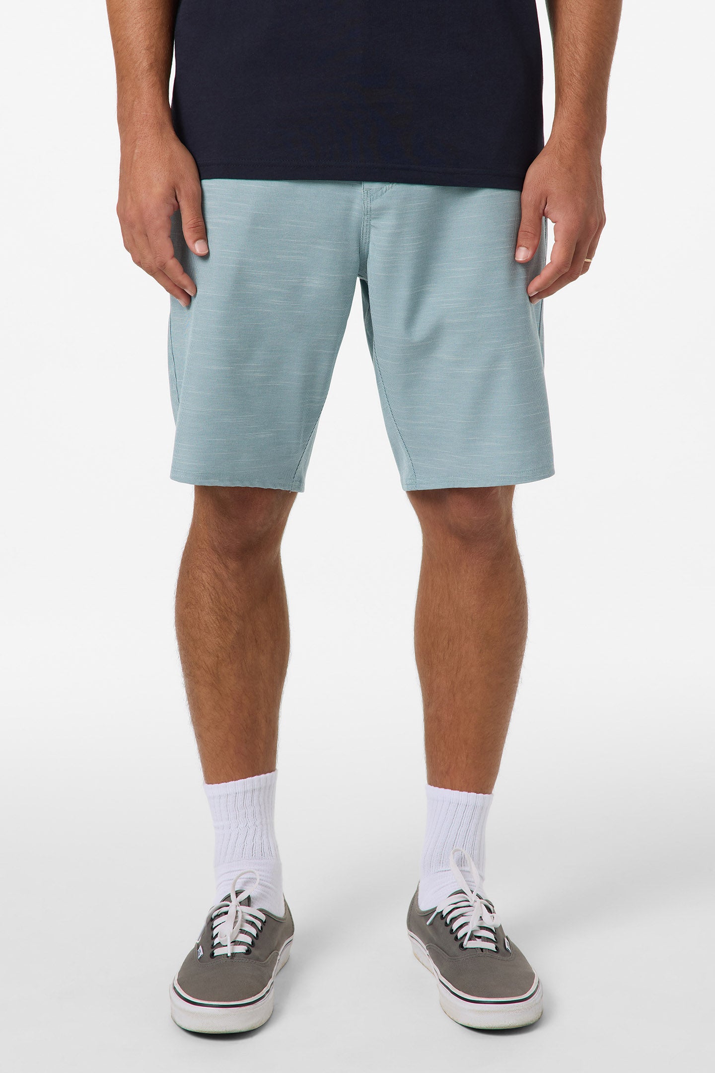 Portola Slub Check 20 Hybrid Shorts - Image 2