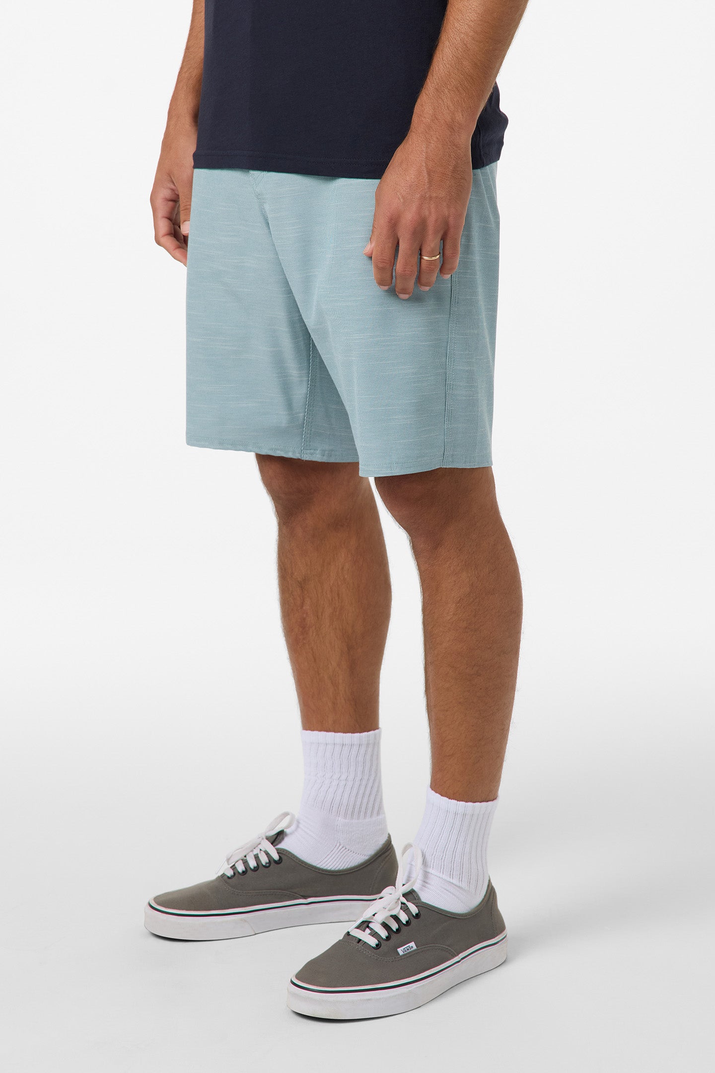 Portola Slub Check 20 Hybrid Shorts - Image 3