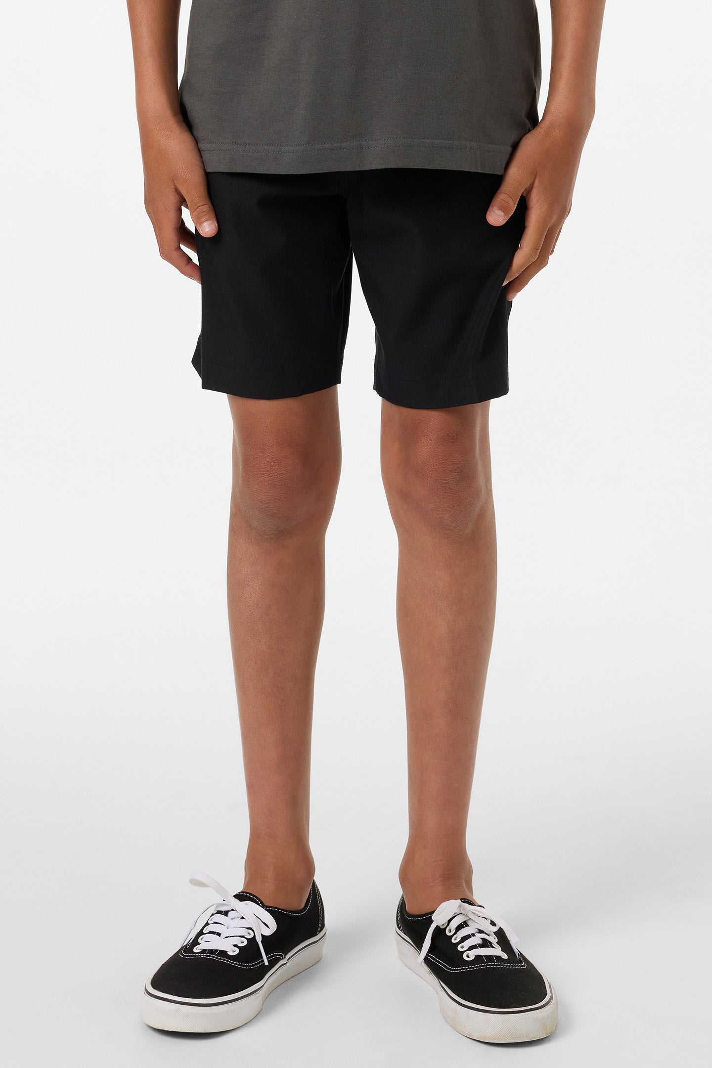 Boy's Reserve Light Check Elastic Waist 16 Hybrid Shorts