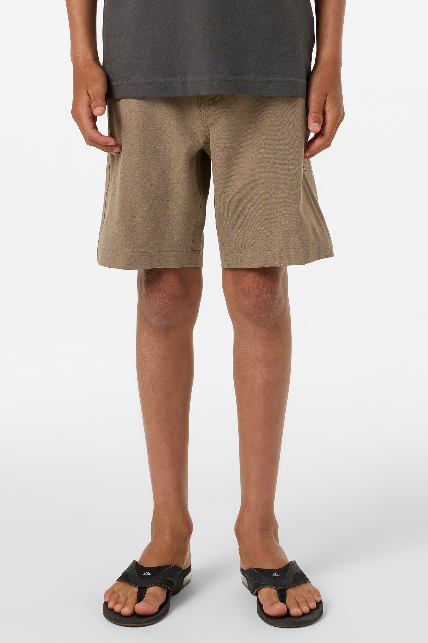Boy's Reserve Light Check Elastic Waist 16 Hybrid Shorts