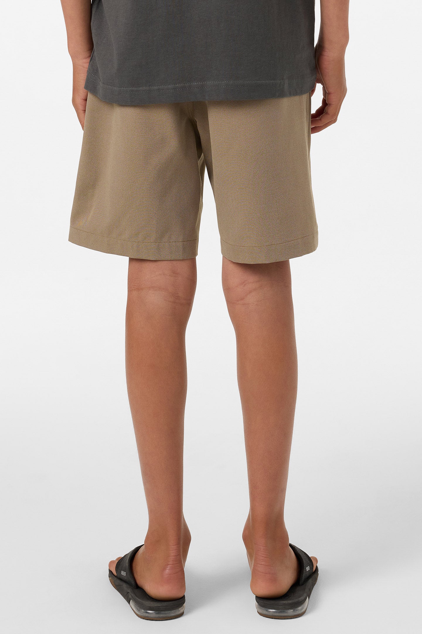 Boy's Reserve Light Check Elastic Waist 16 Hybrid Shorts - Image 3