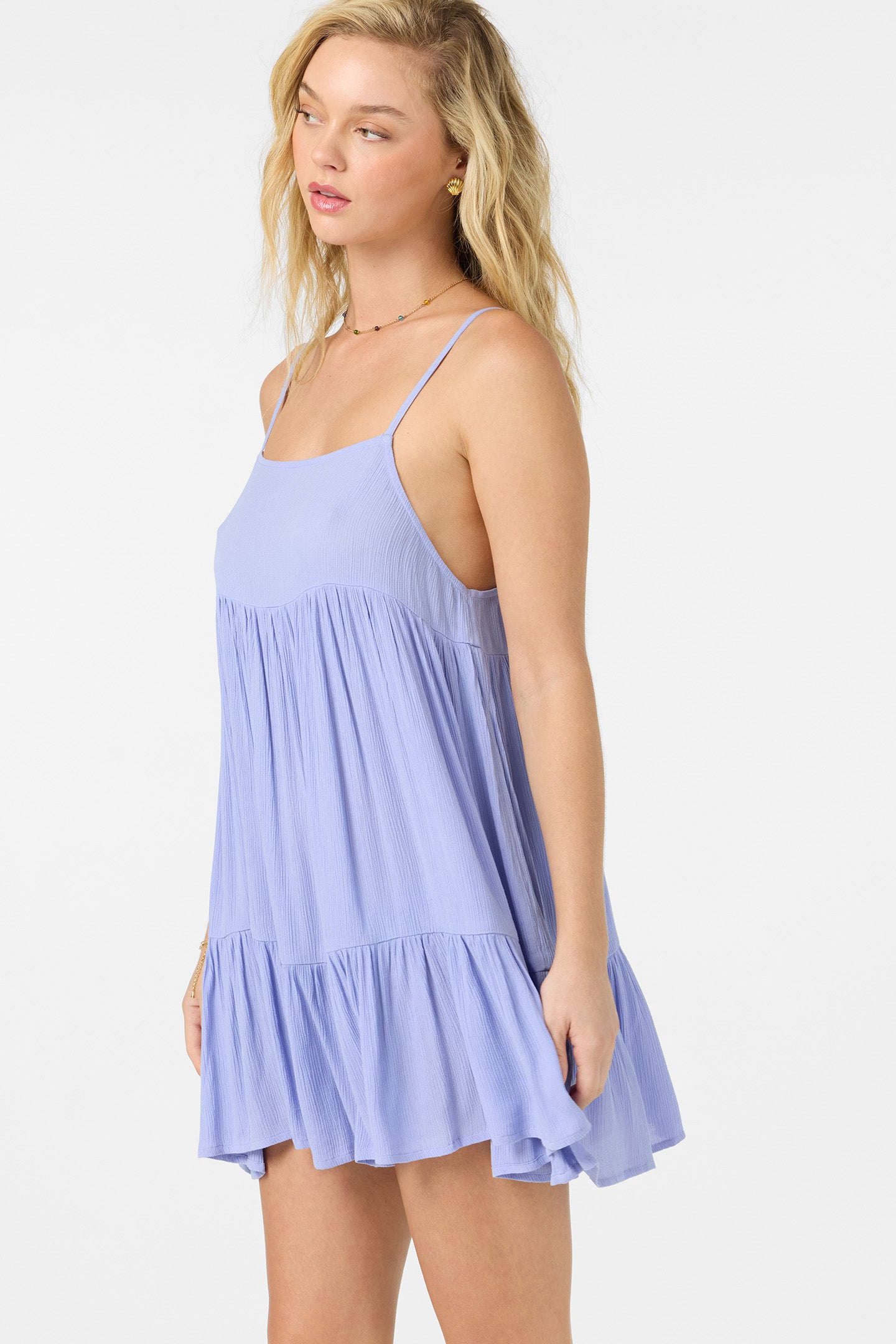 Saltwater Solids Rilee Mini Cover-Up Dress - Image 5