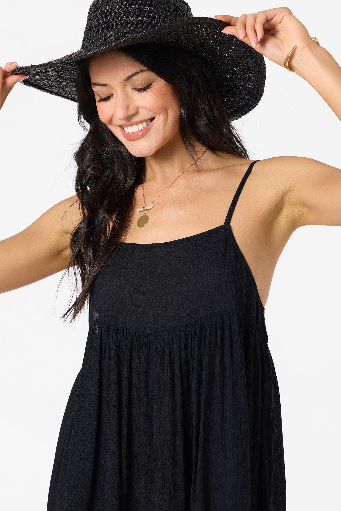 Saltwater Solids Rilee Mini Cover-Up Dress - Image 4