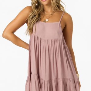 Saltwater Solids Rilee Mini Cover-Up Dress