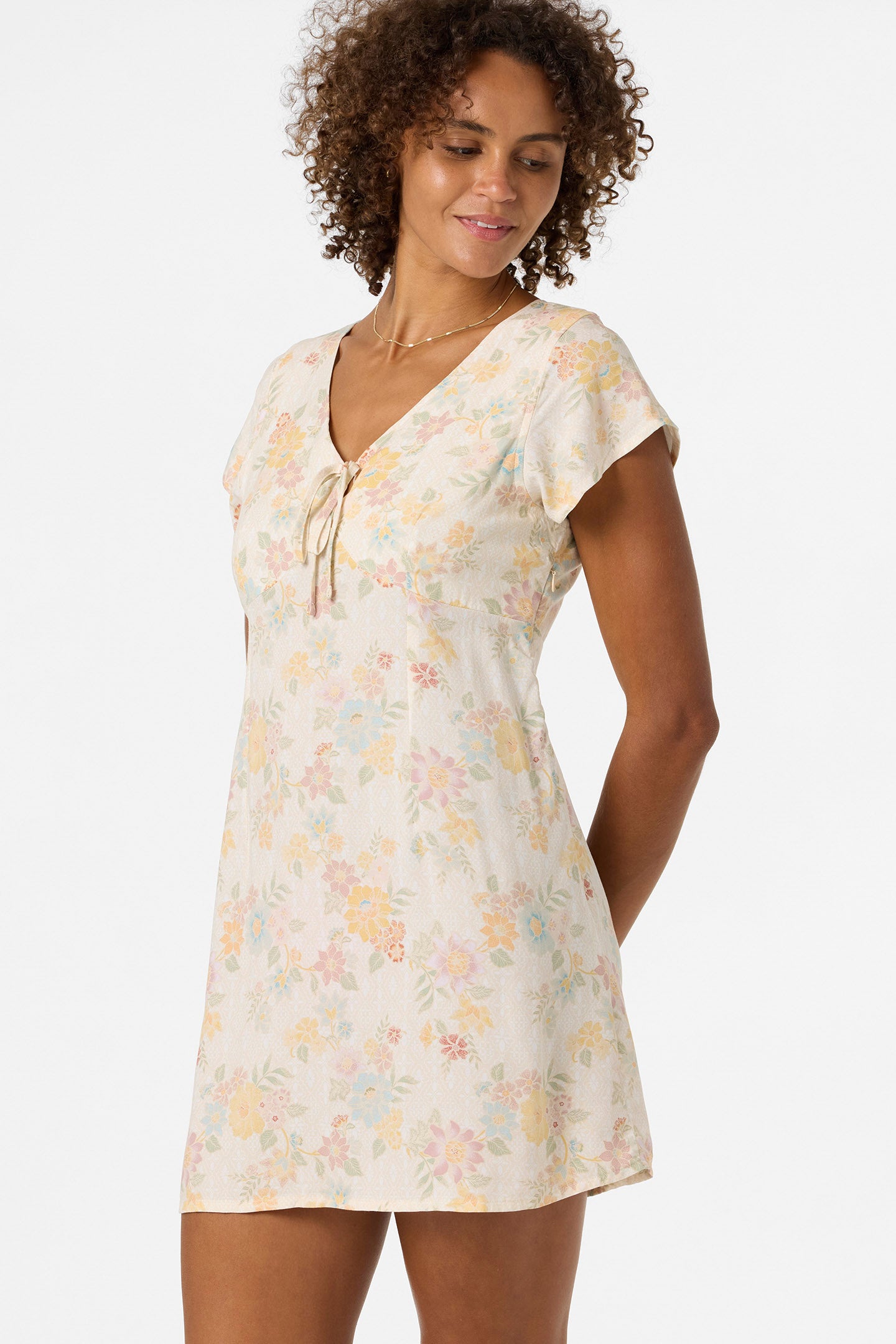 Robin Floral Mini Dress - Image 5