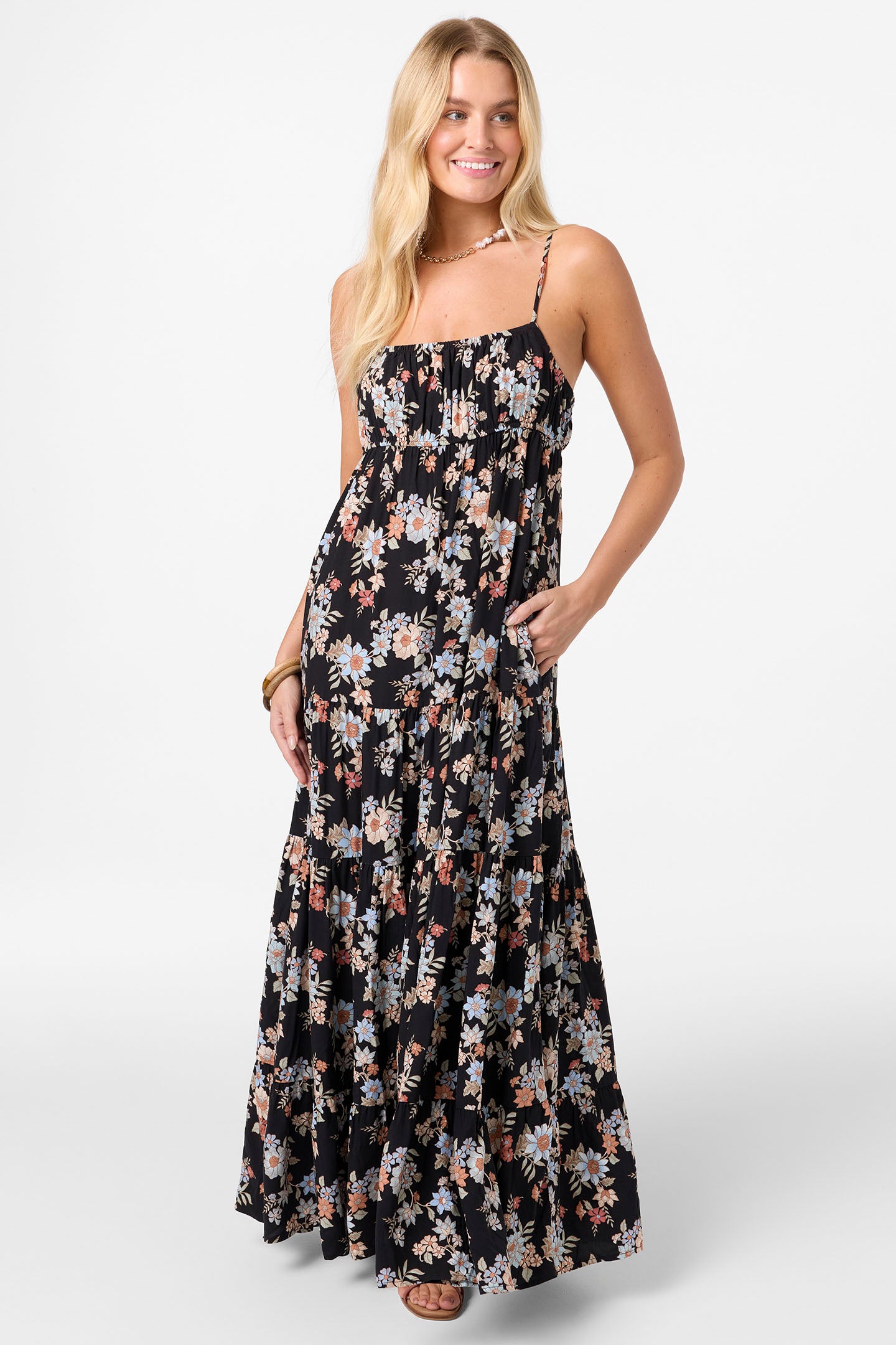 Lillie Bali Floral Maxi Dress - Image 4