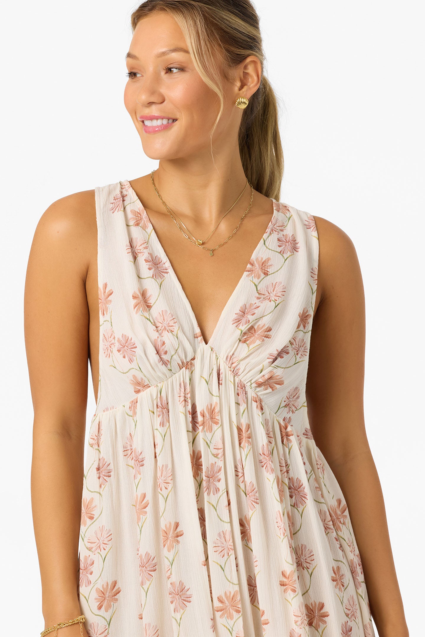 Saltwater Essentials Teddy Printed Mini Cover-Up Dress - Image 4