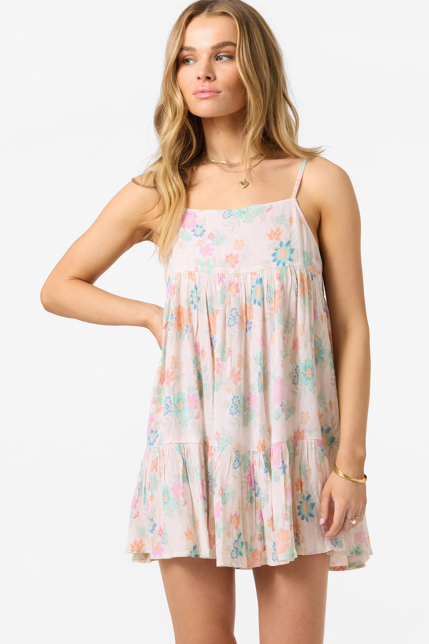 Saltwater Essentials Rilee Printed Mini Cover-Up Dress - Image 6