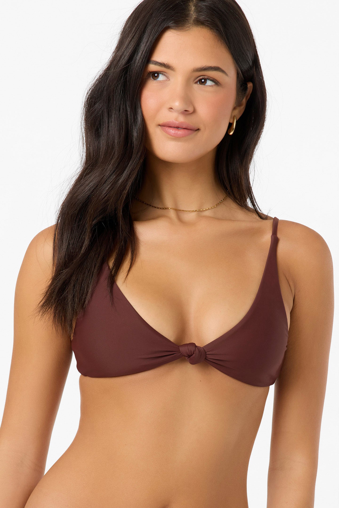 Saltwater Solids Pismo Bralette Bikini Top