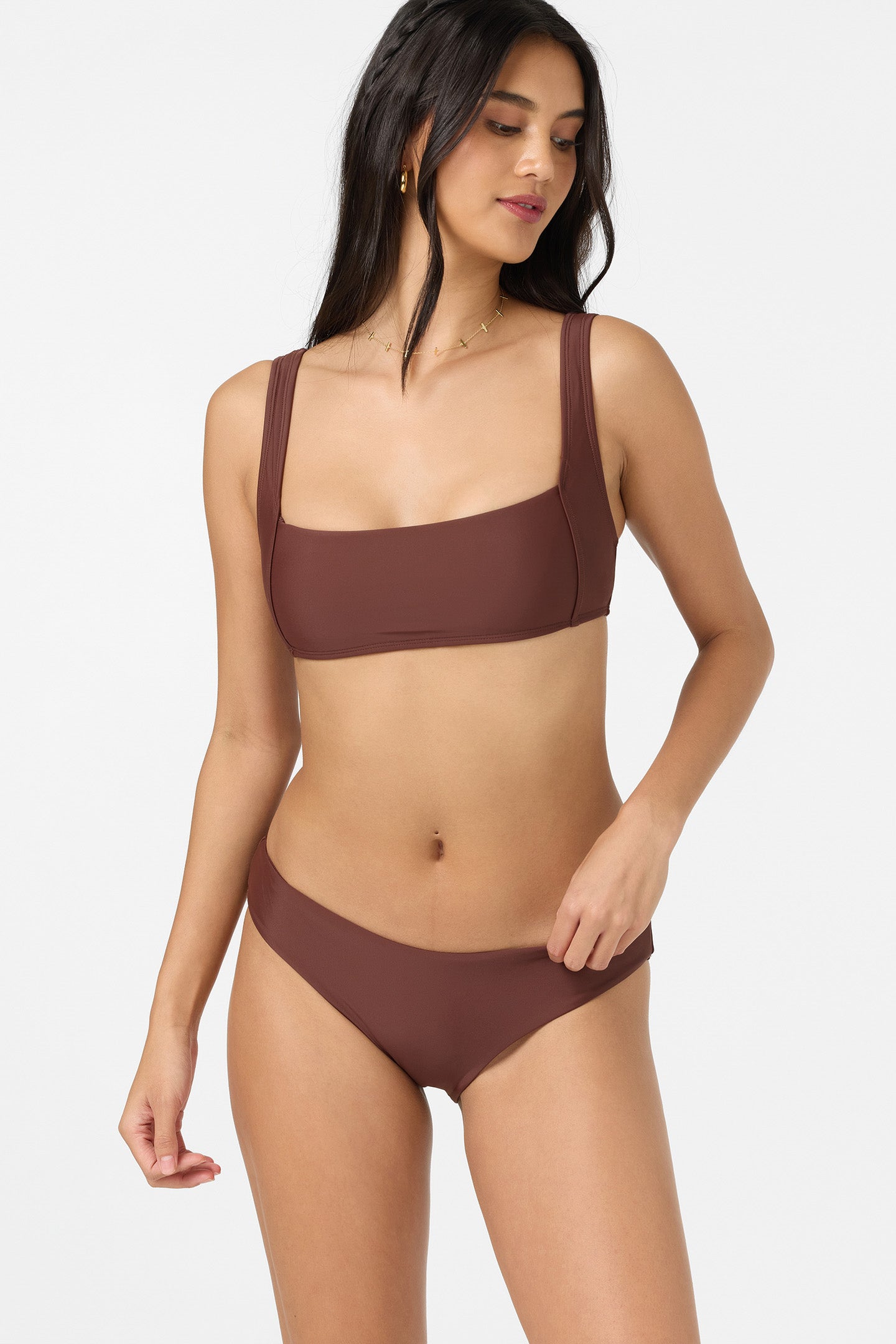 Saltwater Solids Blue Lagoon Full Bikini Bottoms - Image 2