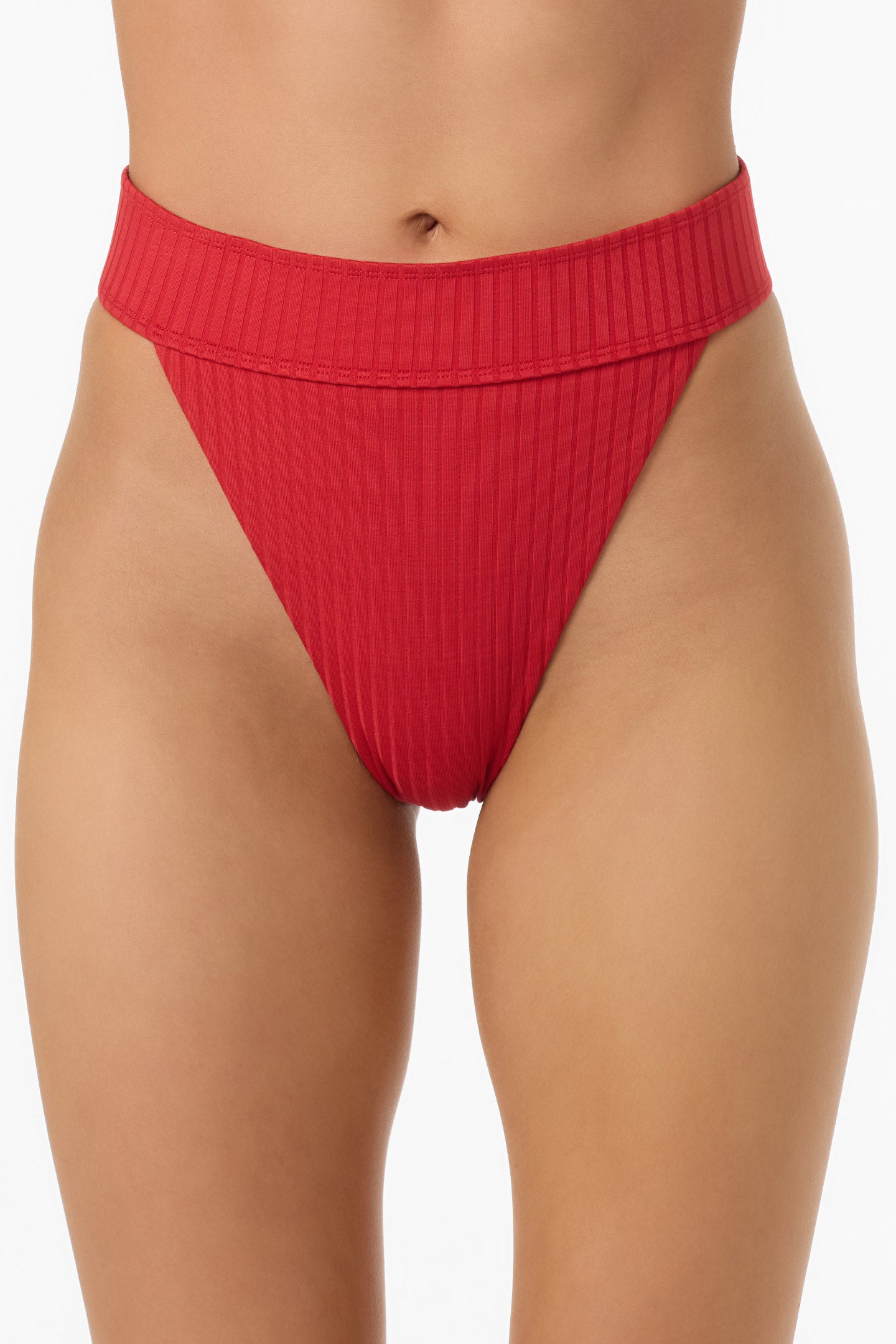 Shorebreak Rib Santa Barbara High Rise Cheeky Bikini Bottoms - Image 4