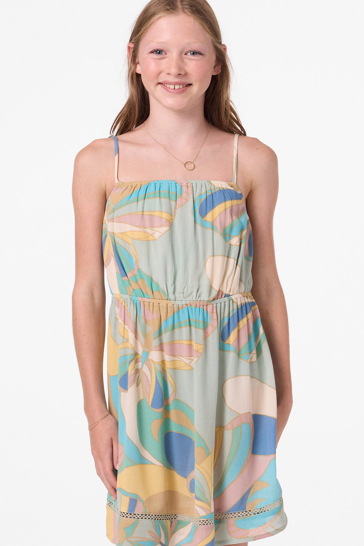 Girl's Alden Butterfly Mini Dress