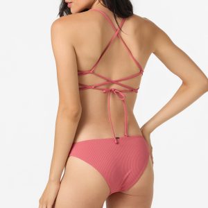 Saltwater Solids Rib Rockley Medium Bikini Bottoms