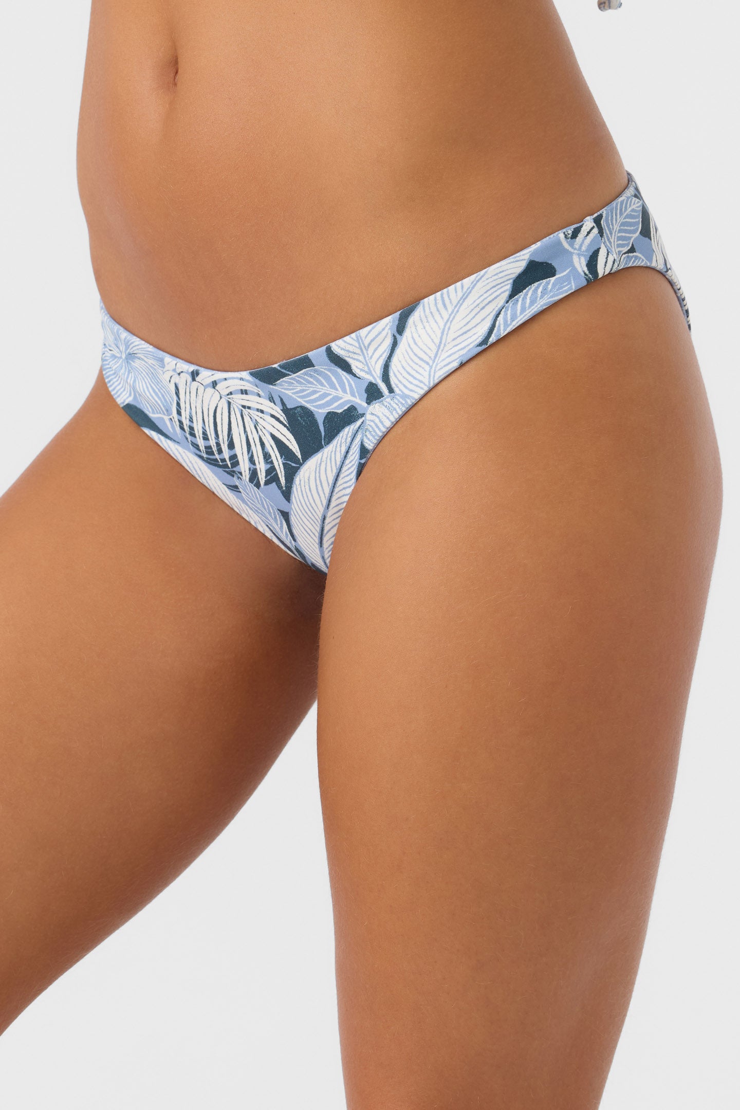 Palmetto Floral Stripe Reversible Rockley Classic Bikini Bottoms - Image 6