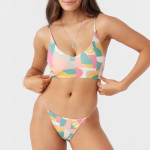 Lisbon Geo Middles Active Bikini Top