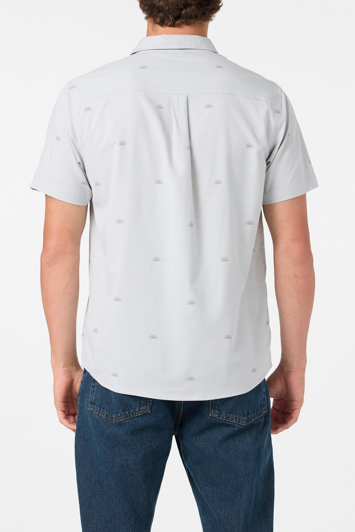 Light Check Geo Standard Fit Shirt - Image 4