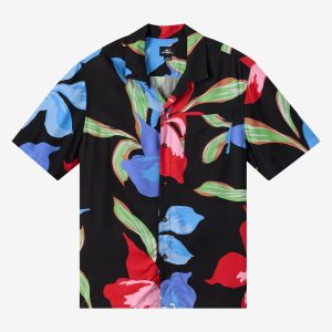 Boy's Relaxed Woven Camp Shirt