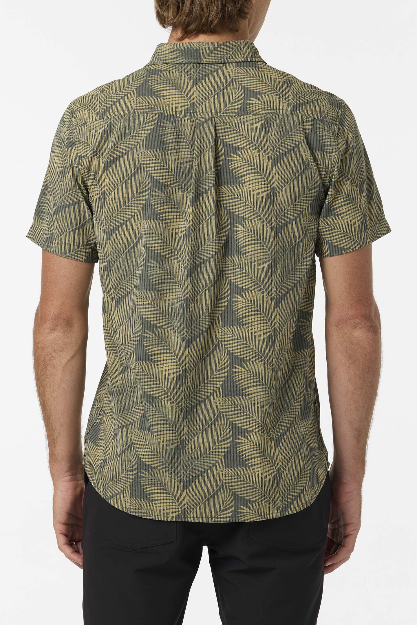 TRVLR Perforated Printed Standard Fit Shirt - Image 4