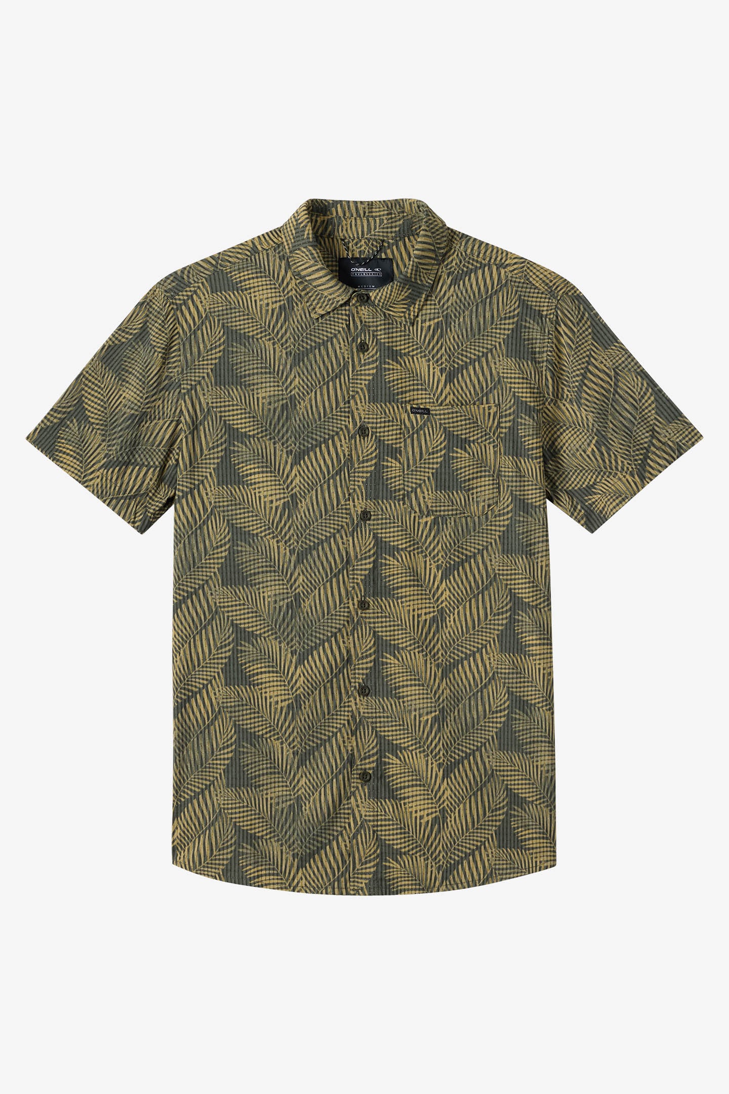 TRVLR Perforated Printed Standard Fit Shirt