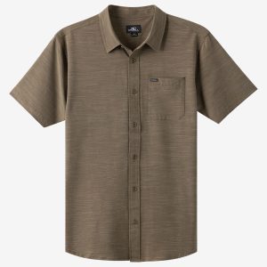 UPF Slub Solid Standard Fit Shirt