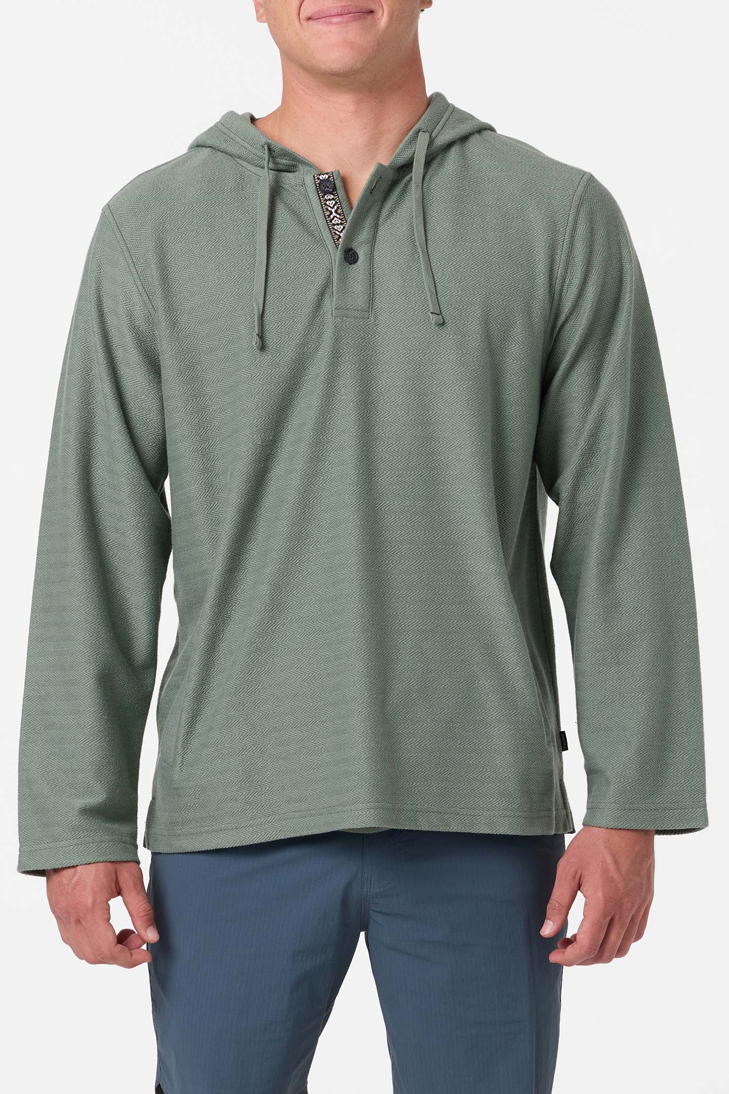 Bavaro Solid Poncho Pullover Fleece - Image 2