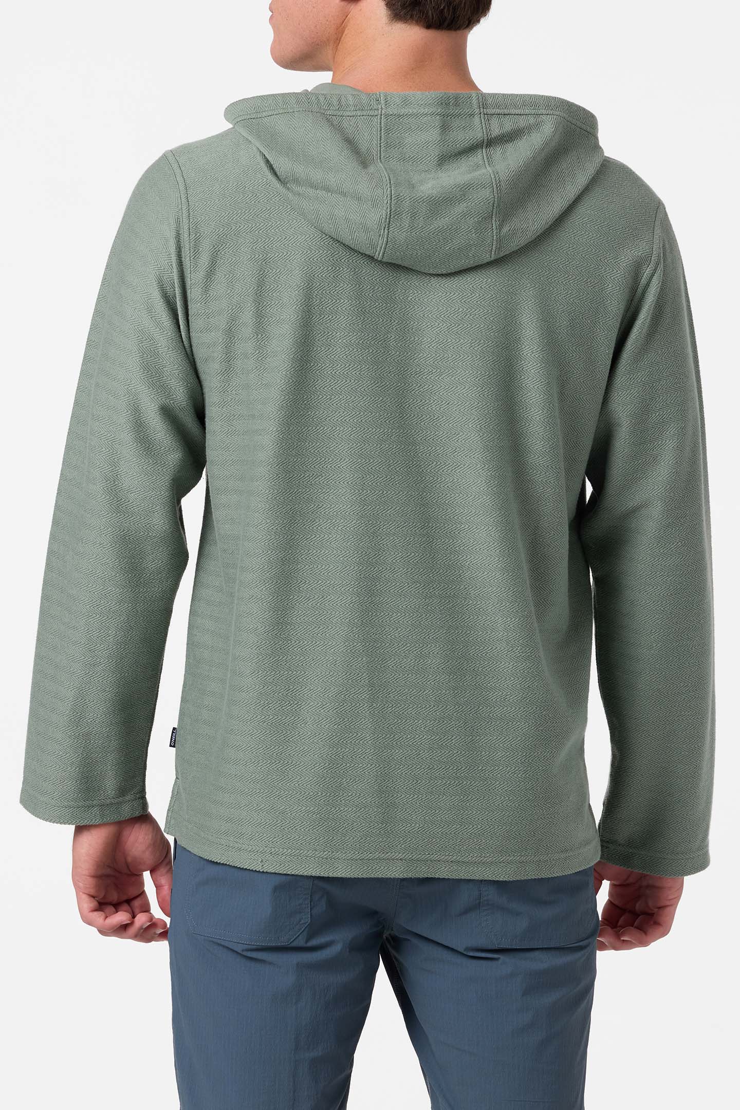 Bavaro Solid Poncho Pullover Fleece - Image 5