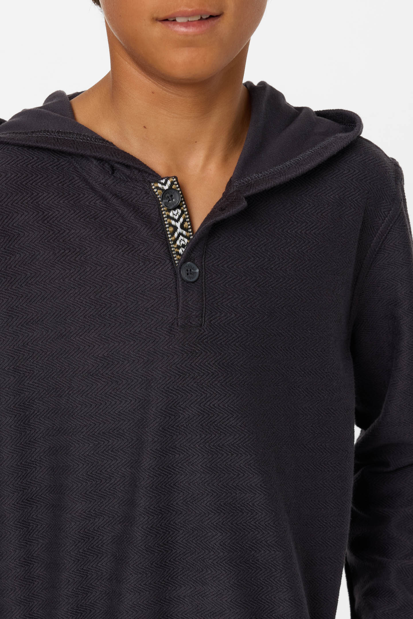 Boy's Bavaro Solid Poncho - Image 4