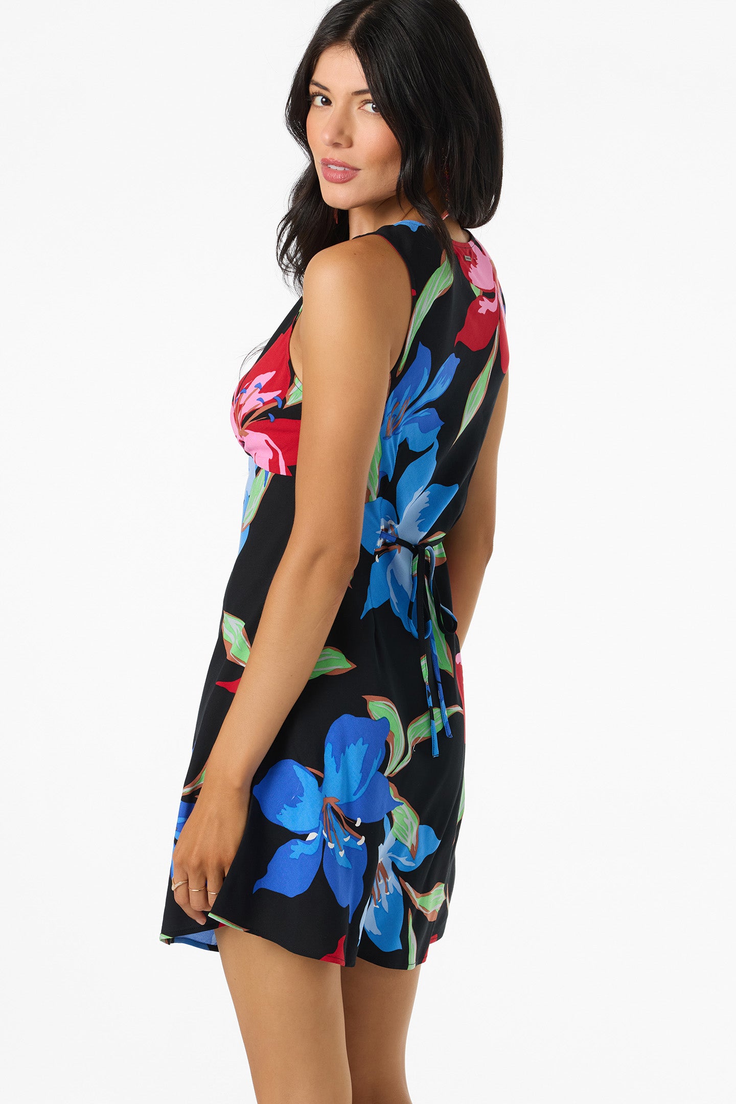 Eloise Floral Short Dress - Image 2