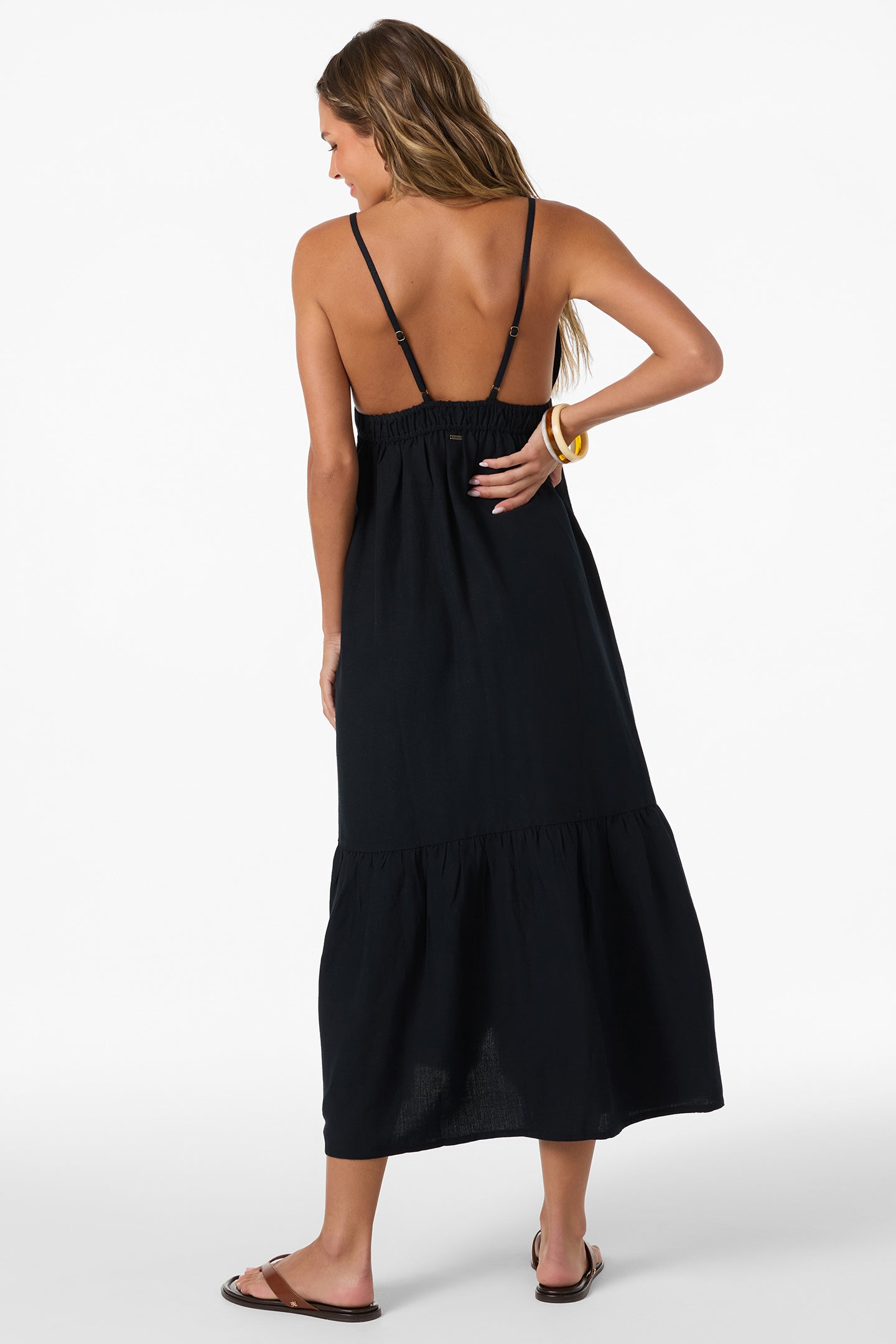 Julez Solid Midi Dress - Image 2