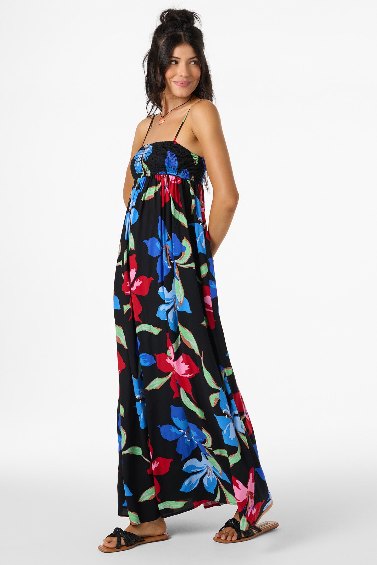 Nickie Floral Maxi Dress - Image 5