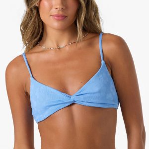 Hibiscus Tide Malibu Bralette Bikini Top