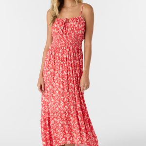 Lettie Printed Midi Dress